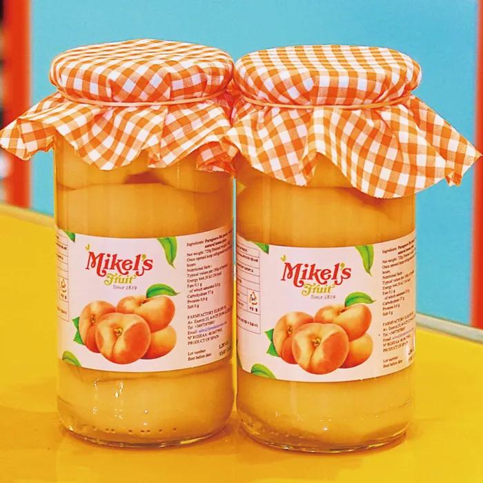 미켈즈 납작복숭아 병조림 720g