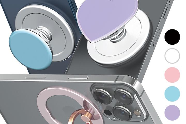 맥세이프 호환 핑거 그립 톡 스마트 홀더 마그네틱 카드지갑 거치대