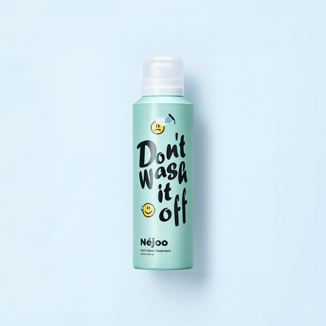 Nejoo 내주폼 돈워시트리트먼트 노워시 폼 트리트먼트, 150ml, 2개