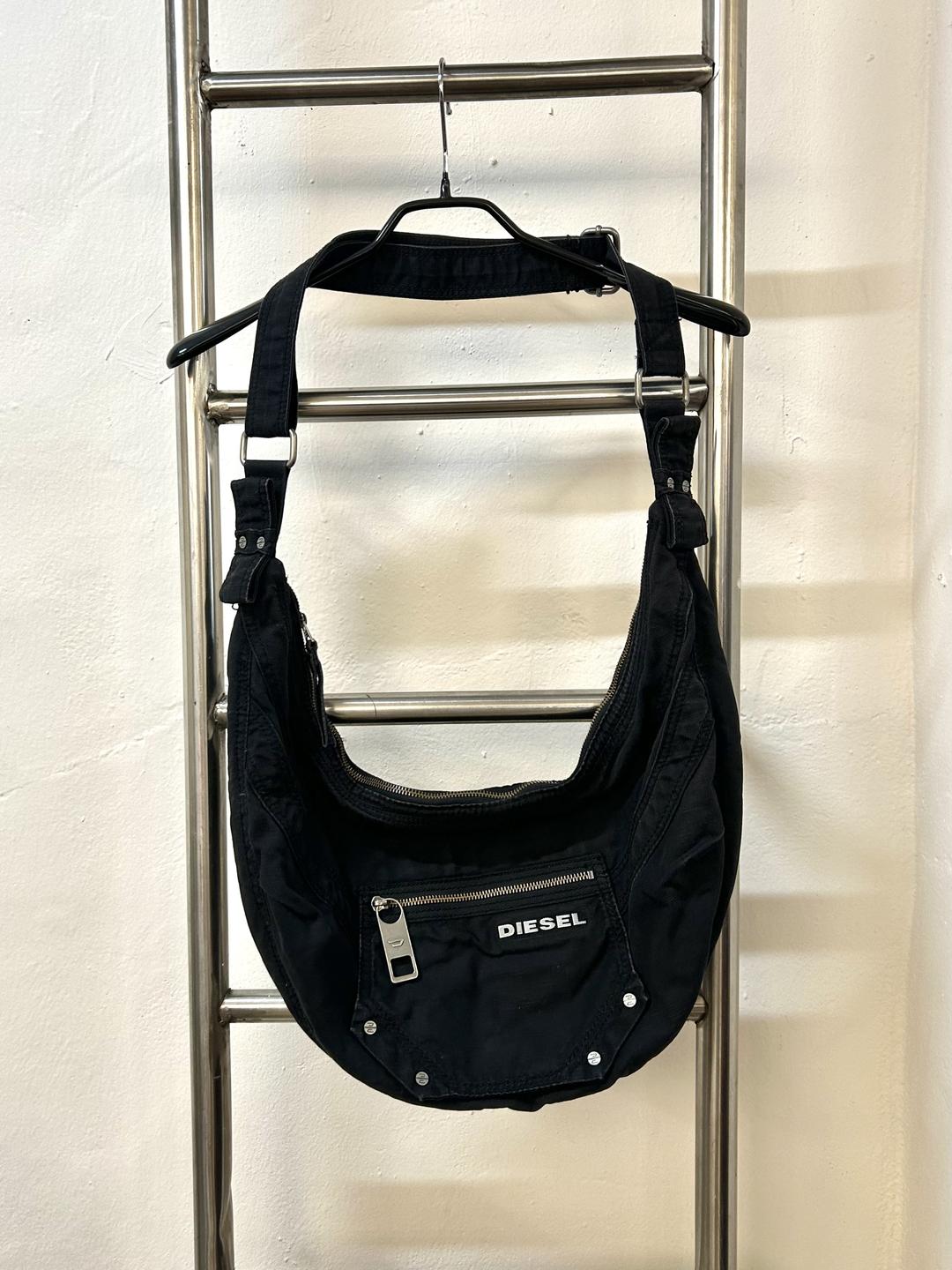 DIESEL archive denim shoulder bag -5 (namebooth2)