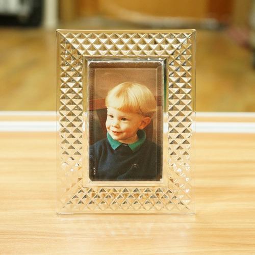 70s 프랑스제 크리스탈 다르크 24% 미니 크리스탈 액자