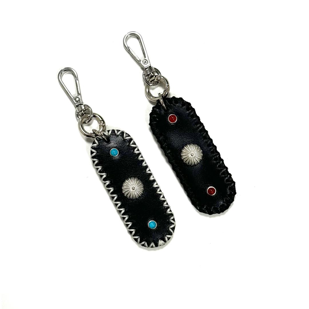 STUDS BOUND KEYRING