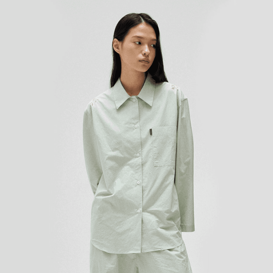 GR002 클래식 셔츠_민트크림 2SIZES