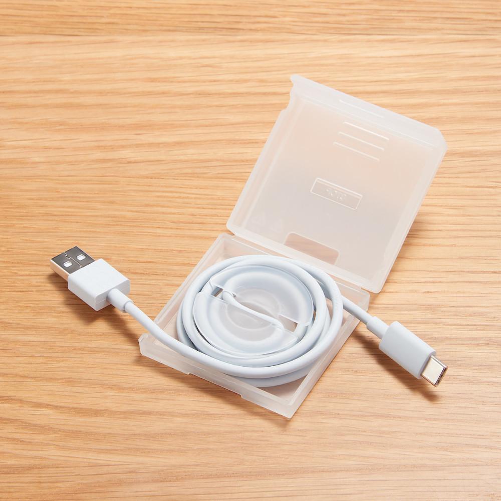 [MUJI] 폴리프로필렌 케이블 수납 케이스 스마트폰 스탠드 포함 케이블선 정리