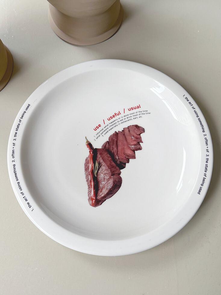 USE STEAK PLATE_M