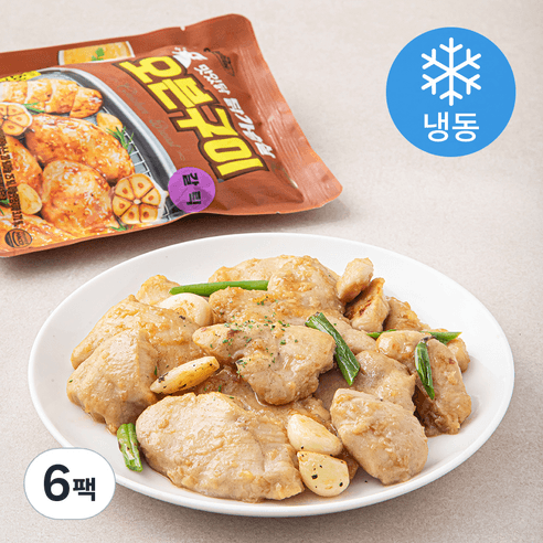 맛있닭 닭가슴살 오븐구이 갈릭 (냉동), 150g, 6팩