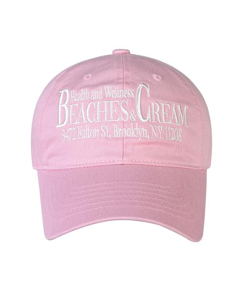 HEALTH AND WELLNESS BALL CAP-LIGHT PINK