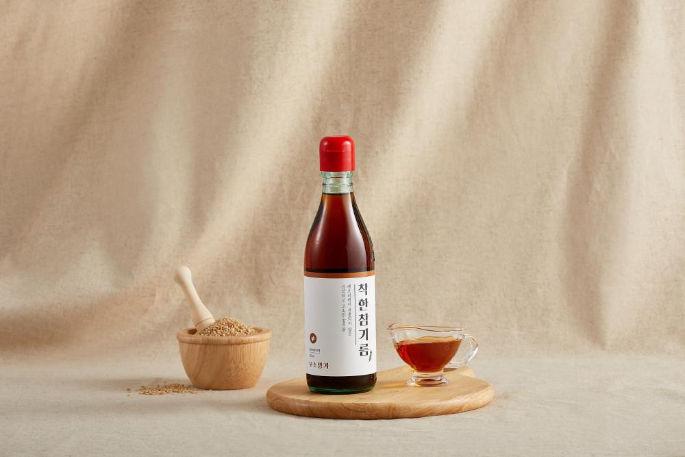 꼬소명가 착한 참기름 350ml