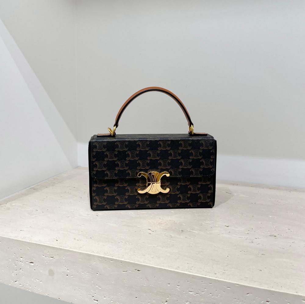 [Celine] 셀린느 트리오페 캔버스 박스 트리오페 백 199992CUZ