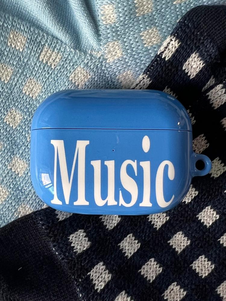 Blue Music AirPods Case (Glossy)