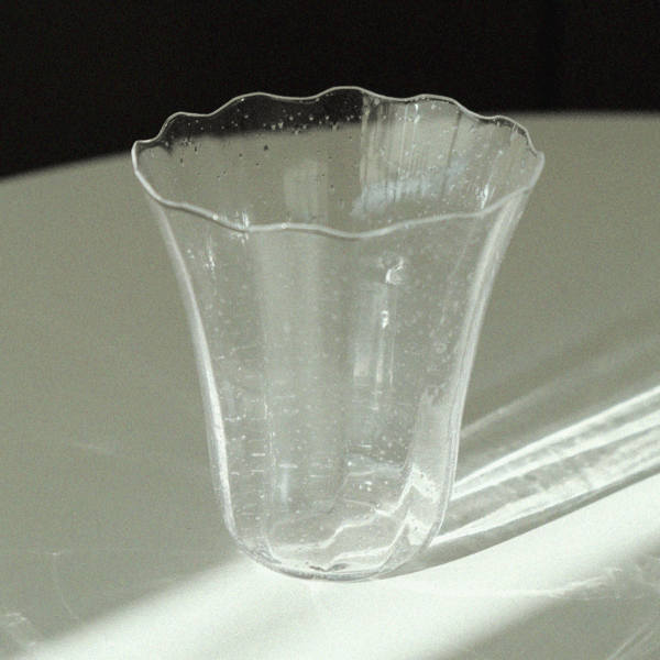 Lily bubble glass cup