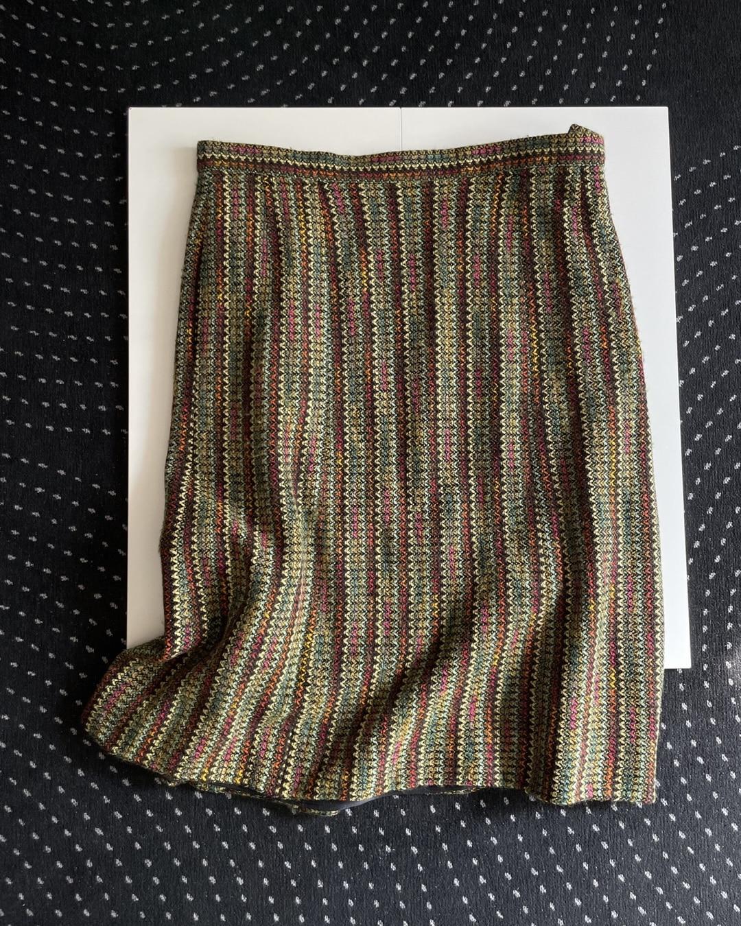 knit long skirt