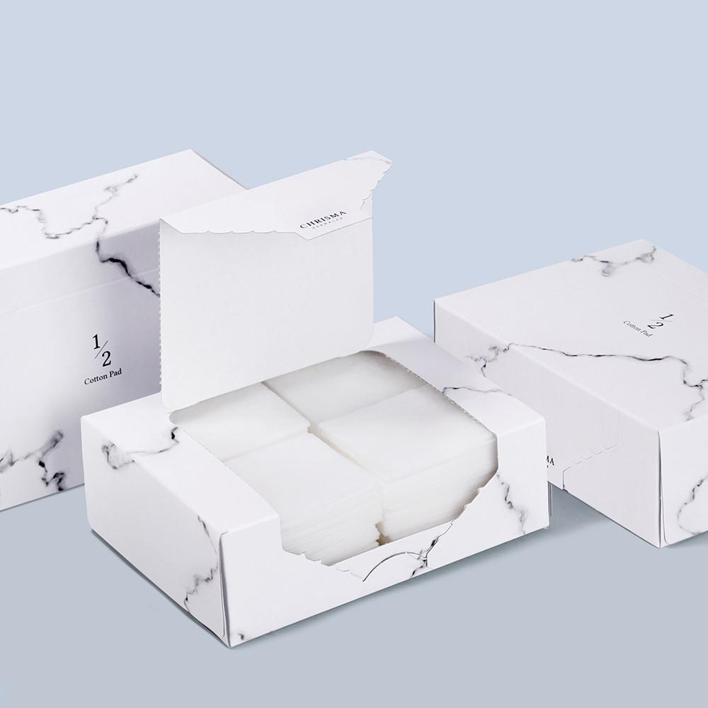 [1+1+1] 크리스마 1/2 닦토 화장솜 300매 (100매 3박스)