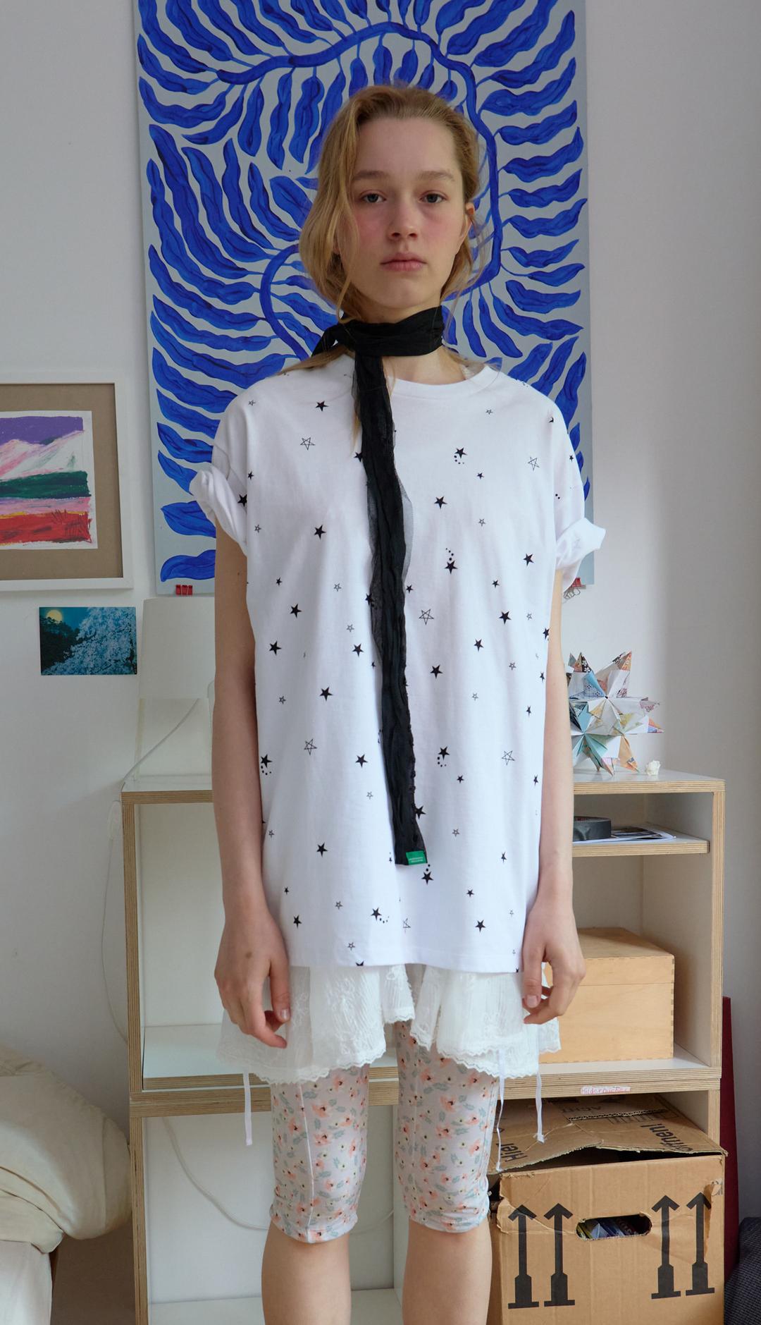 [05월 21일 예약발송]190. Star All Over T _ White