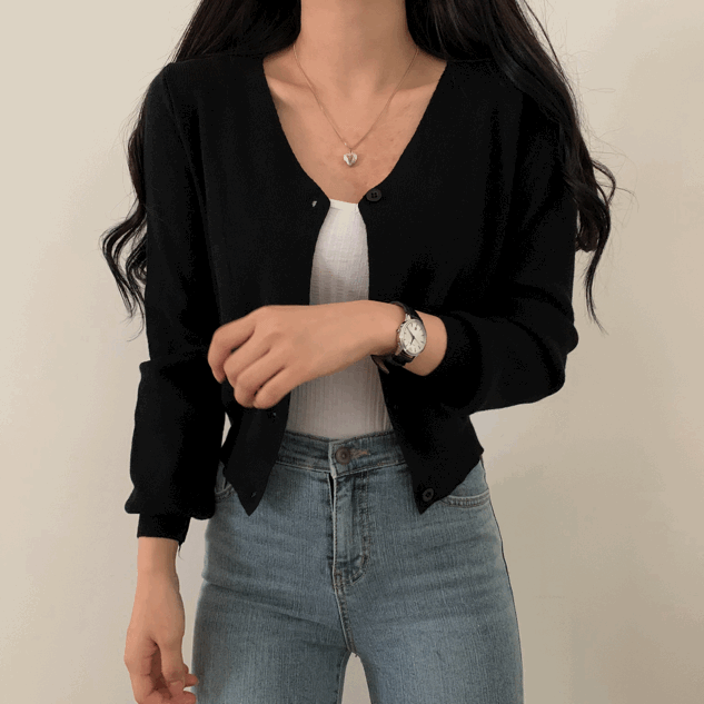 [오렌지 당일발송]핵! 부드러운 울 가디건;4col