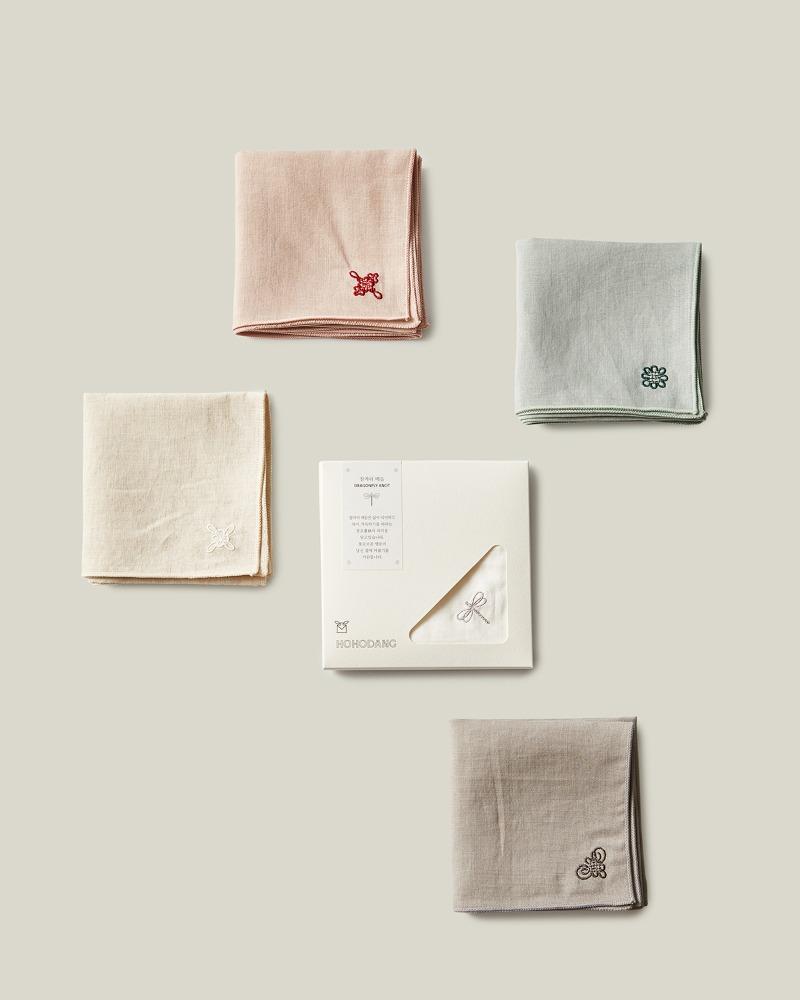 매듭 손수건 5종 (단품)