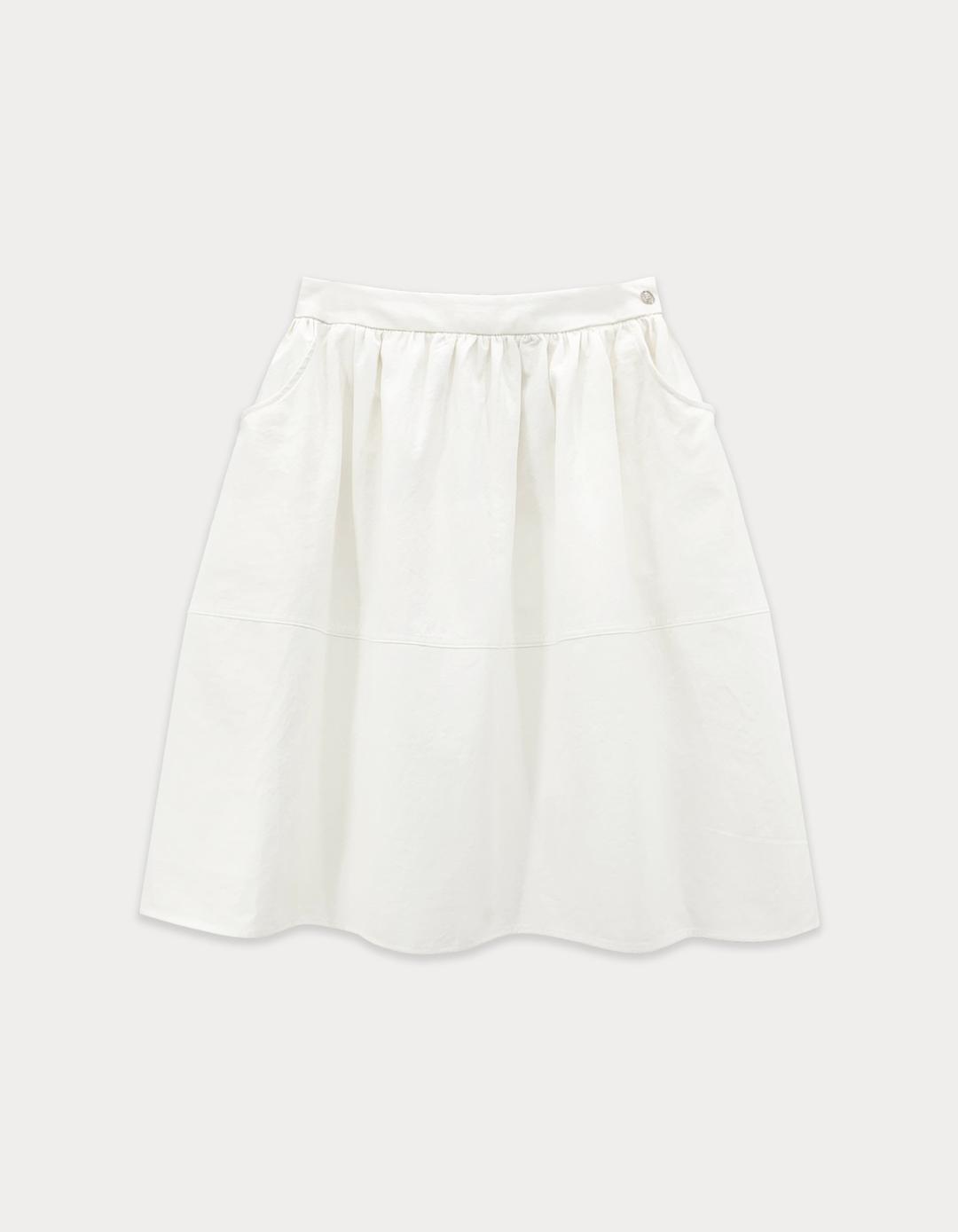 [Release 15%] 2nd / 9.6 출고 Vienna Full Skirt - Ivory