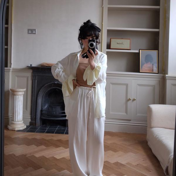 펄 릴렉스 팬츠 / Pearl Relaxed Pants