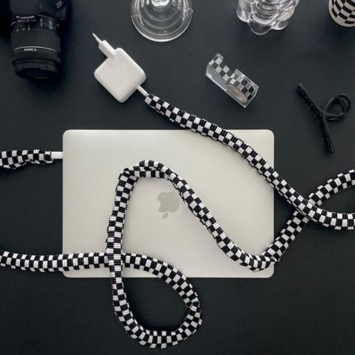 체커보드 라인커버 전선커버 코드삭스