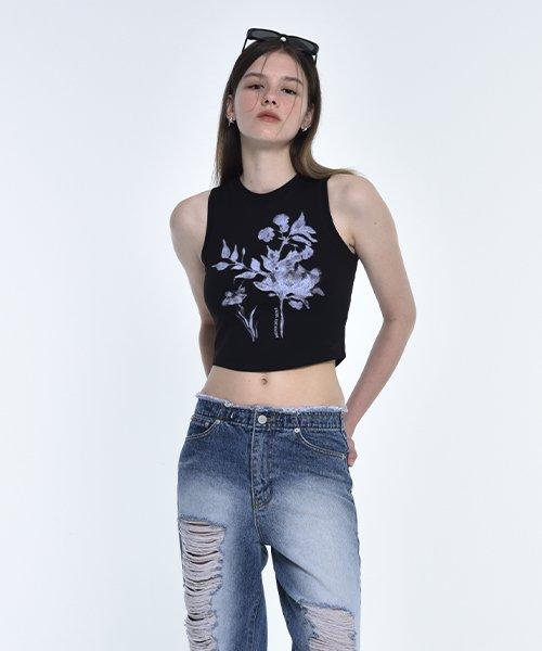 flower top (black)