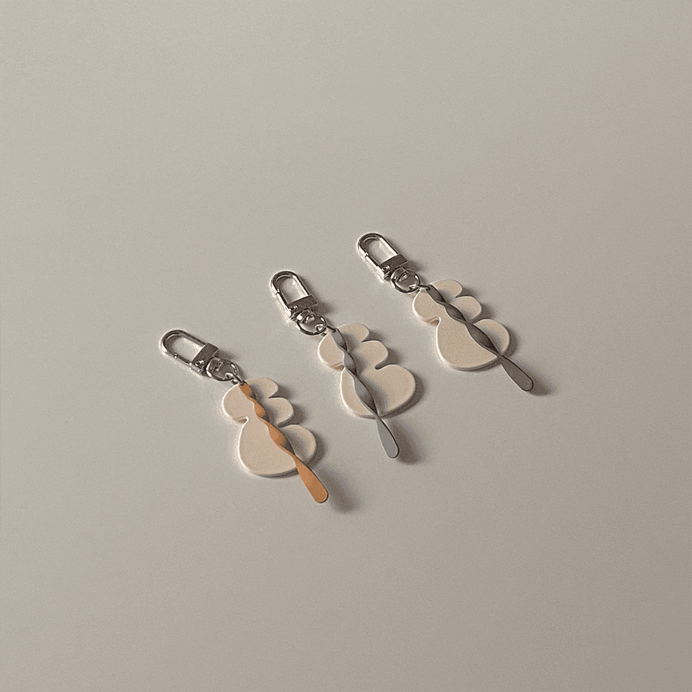 꽈배기키링 (3color)