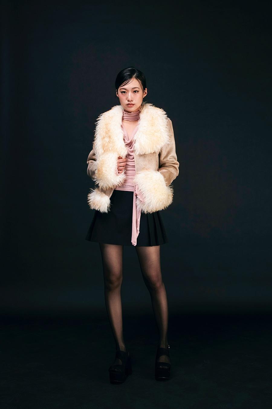 Eva mustang jacket (beige)