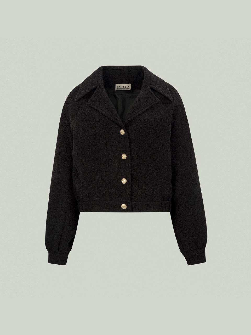 Julia Boucle Jumper (Black)