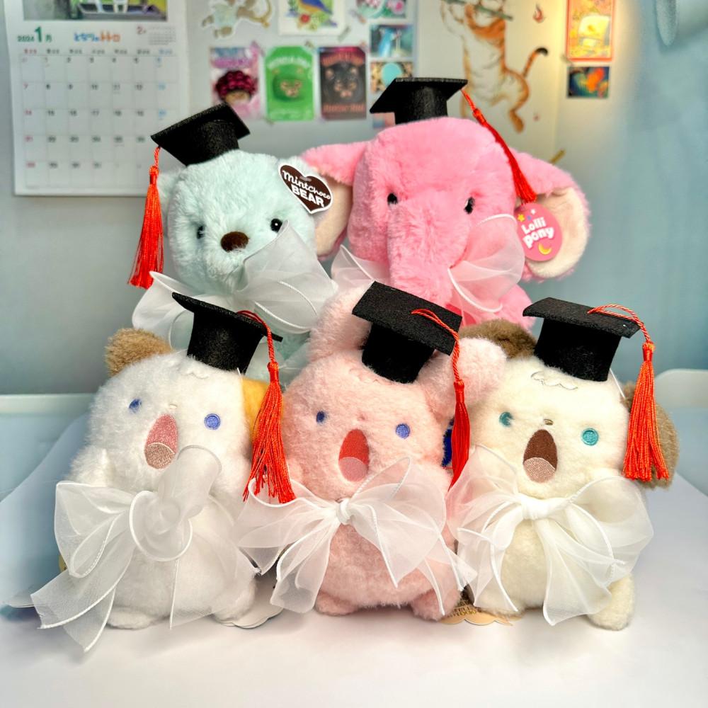 졸업인형 학사모 인형