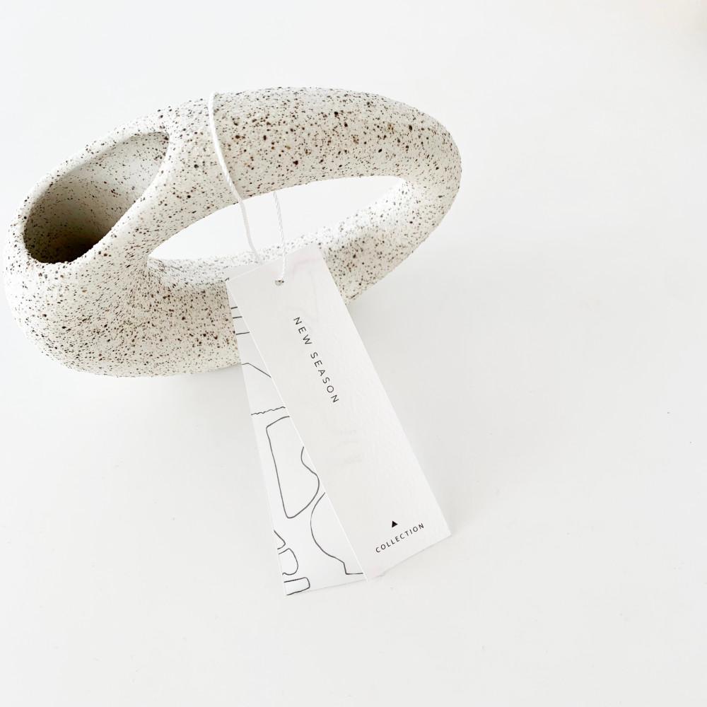 뉴 콜렉터 행텍 종이라벨 의류택