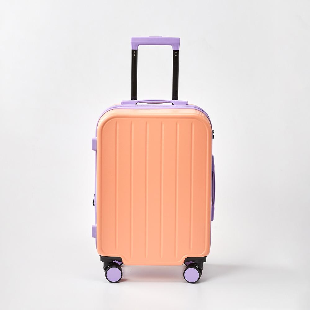 BT 버터 트래블 확장형 투컬러 캐리어 20형 코랄 퍼플