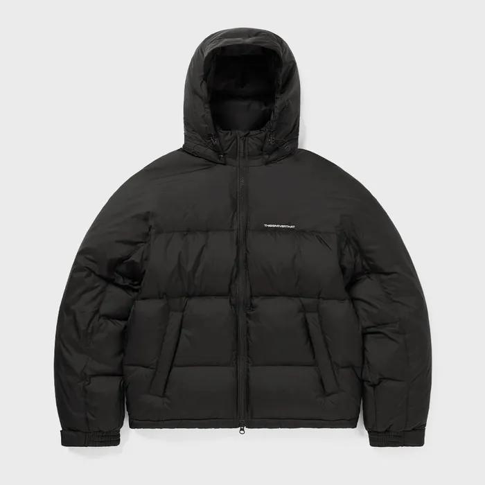 Multi-Ripstop Down Puffer Jacket Black
