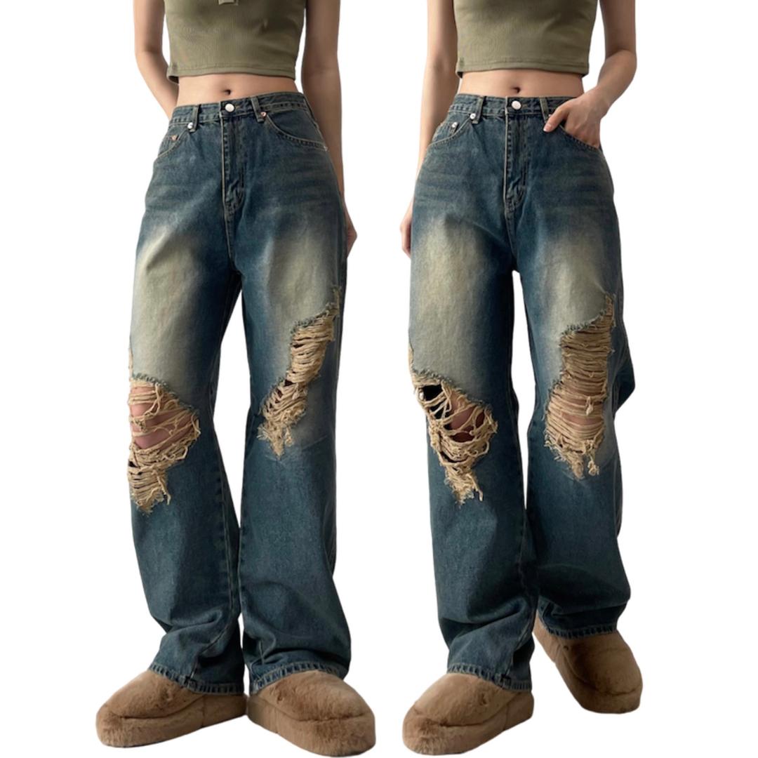desert vintage wide denim!