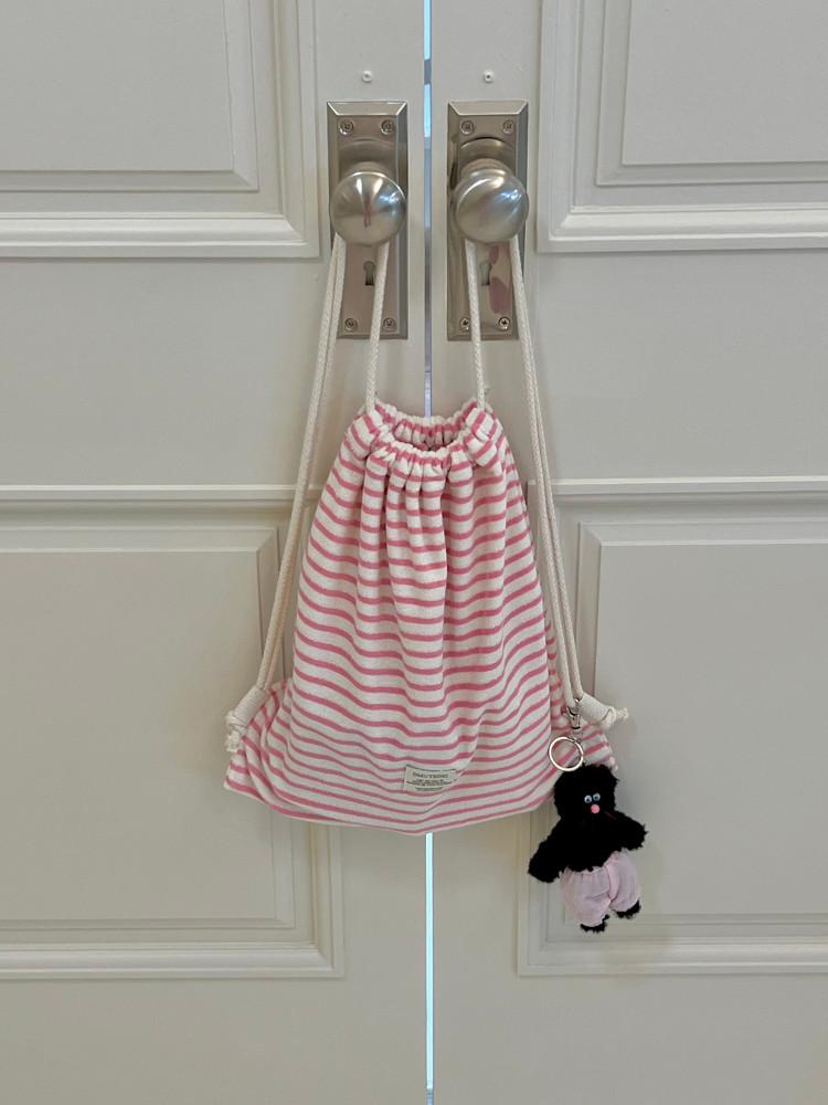 스트링 테리 여름 가방 스트링백 백팩