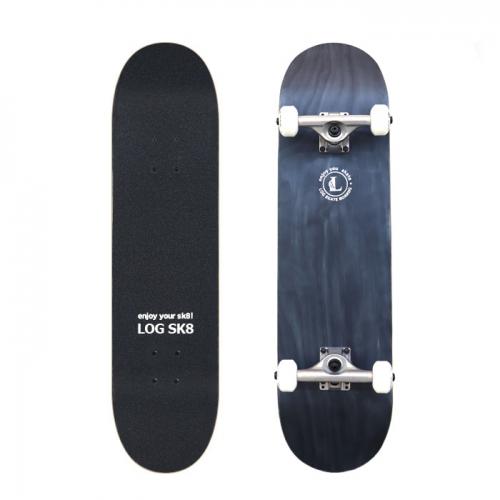 Log LC02 Staind Black/White Logo 7.75″Skateboard Complete (로그 스테인드 블랙/화이트 로고 스케이트보드 컴플릿)