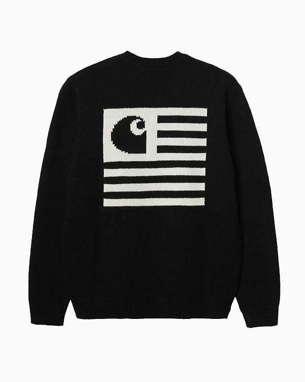 칼하트WIP 스테이트 스웨터 STATE SWEATER (Black)