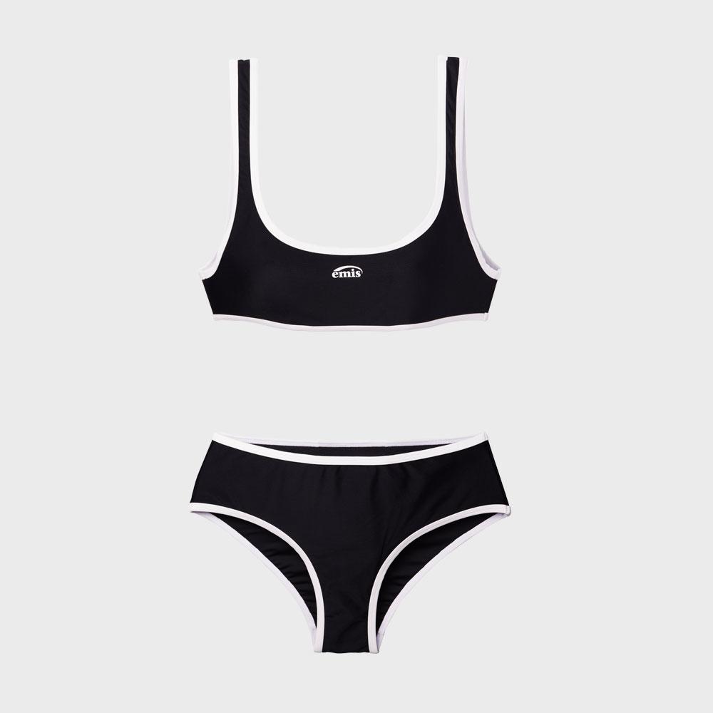 SPORTS BIKINI SET-BLACK