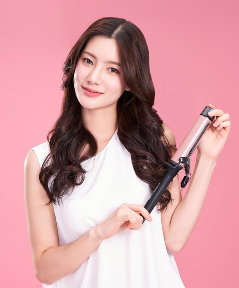 봉고데기 아이롱 물결 웨이브 예스뷰티 세라믹 코팅 볼륨 미용실 미니 전문가용 고데기