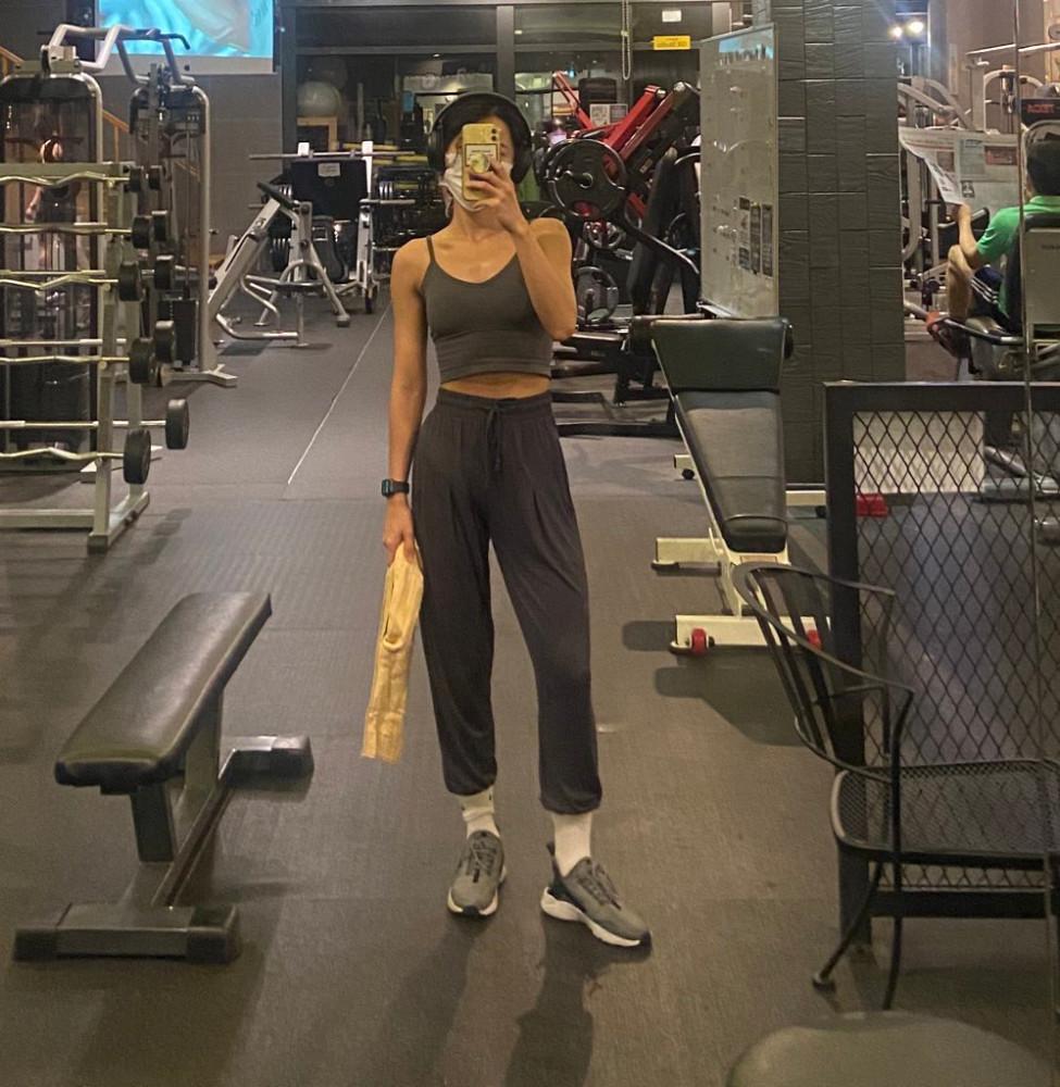 요가바지 필라테스하의 편한조거 골프연습바지