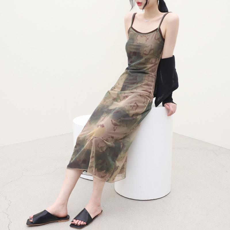 (Set) 마린느 레이어드 원피스