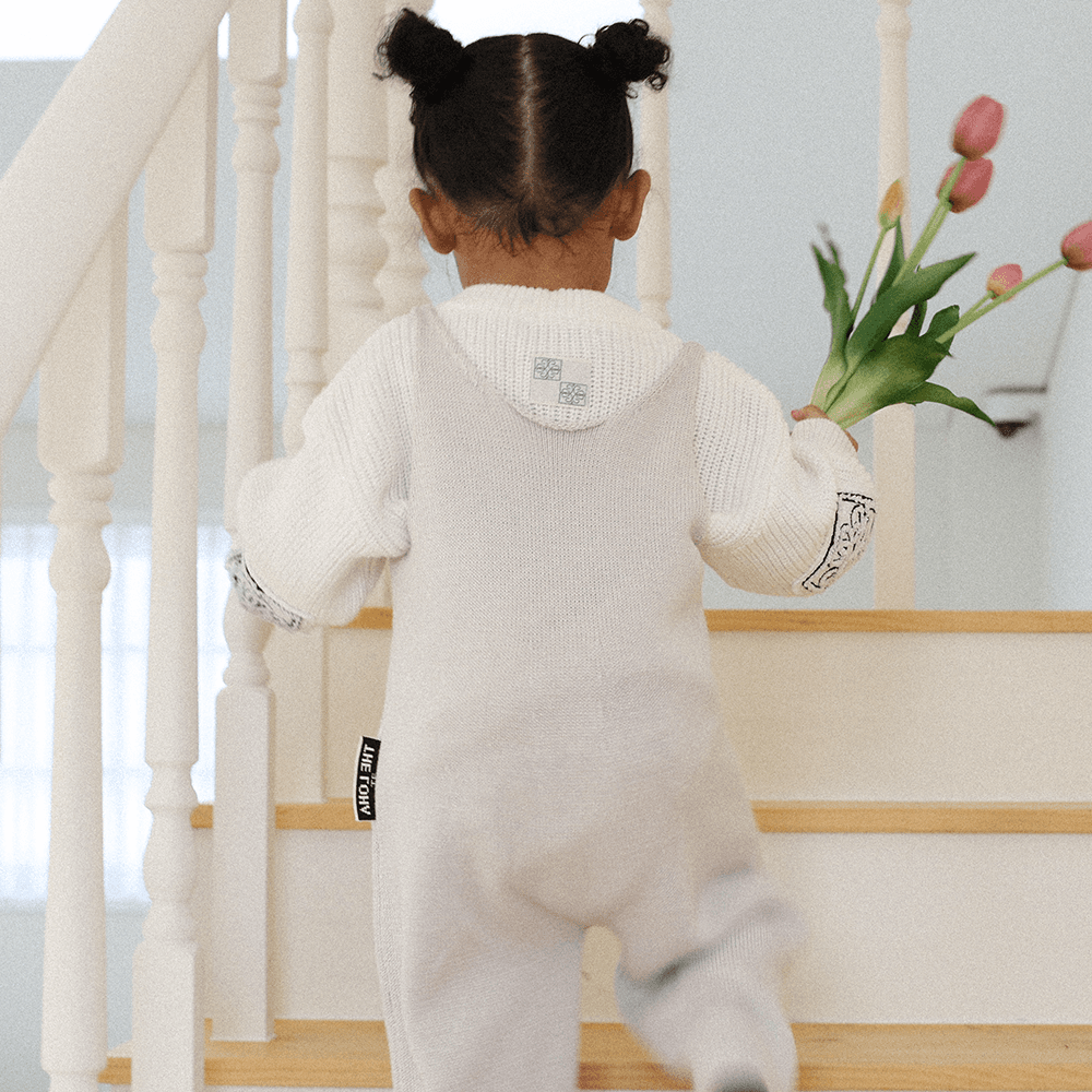 [KIDS]샌드 니트 오버롤 샌드그레이