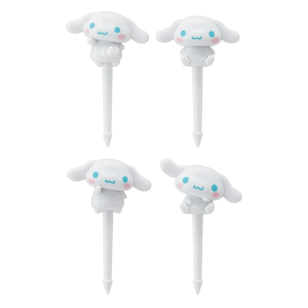 【楽天市場】ピック 4本入り ランチピックス シナモロール （ シナモン ランチピック お弁当ピック お弁当 飾り キャラクター ピックス おかずピック ピンチョス 楊枝 ようじ お弁当グッズ 弁当 ）：リビングート　楽天市場店