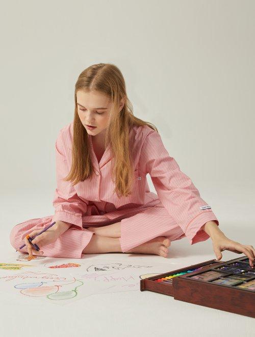 오션 스트라이프 파자마 (w)_3C