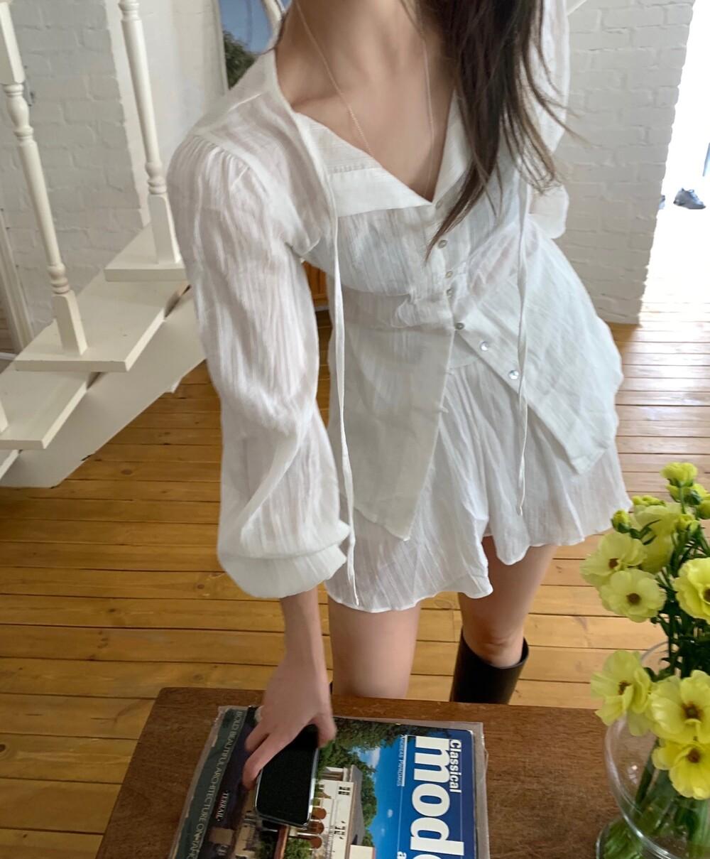 온즈 Pale blouse
