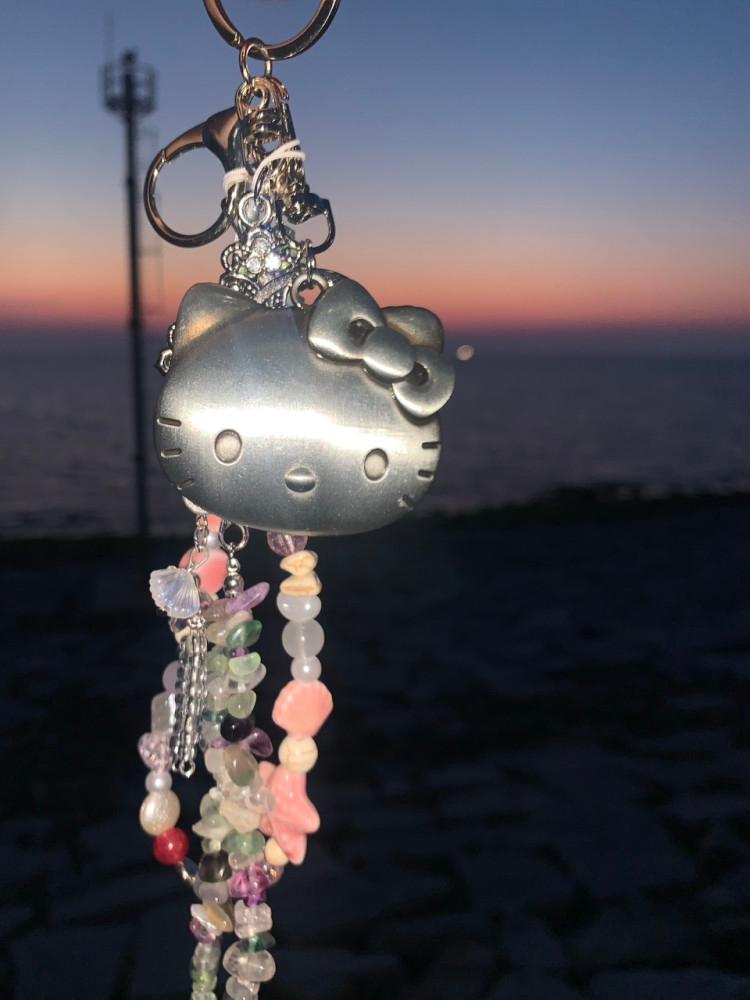 [판매종료] kitty witty keyring (1color)