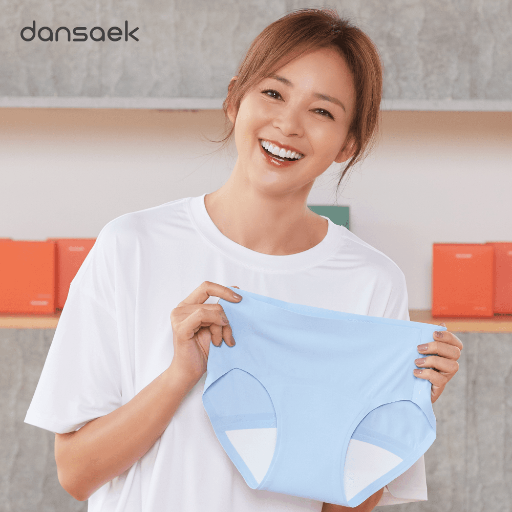 [그날 5중 심리스 흡수팬티] 단색, 컴포트에어 라이트 (생리대형 위생팬티)