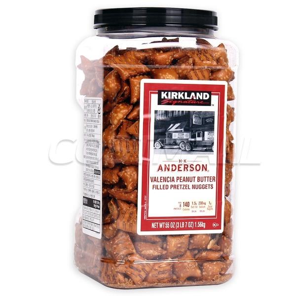 커클랜드 앤더슨 피넛버터 프리첼 1.56kg/프레첼/미국