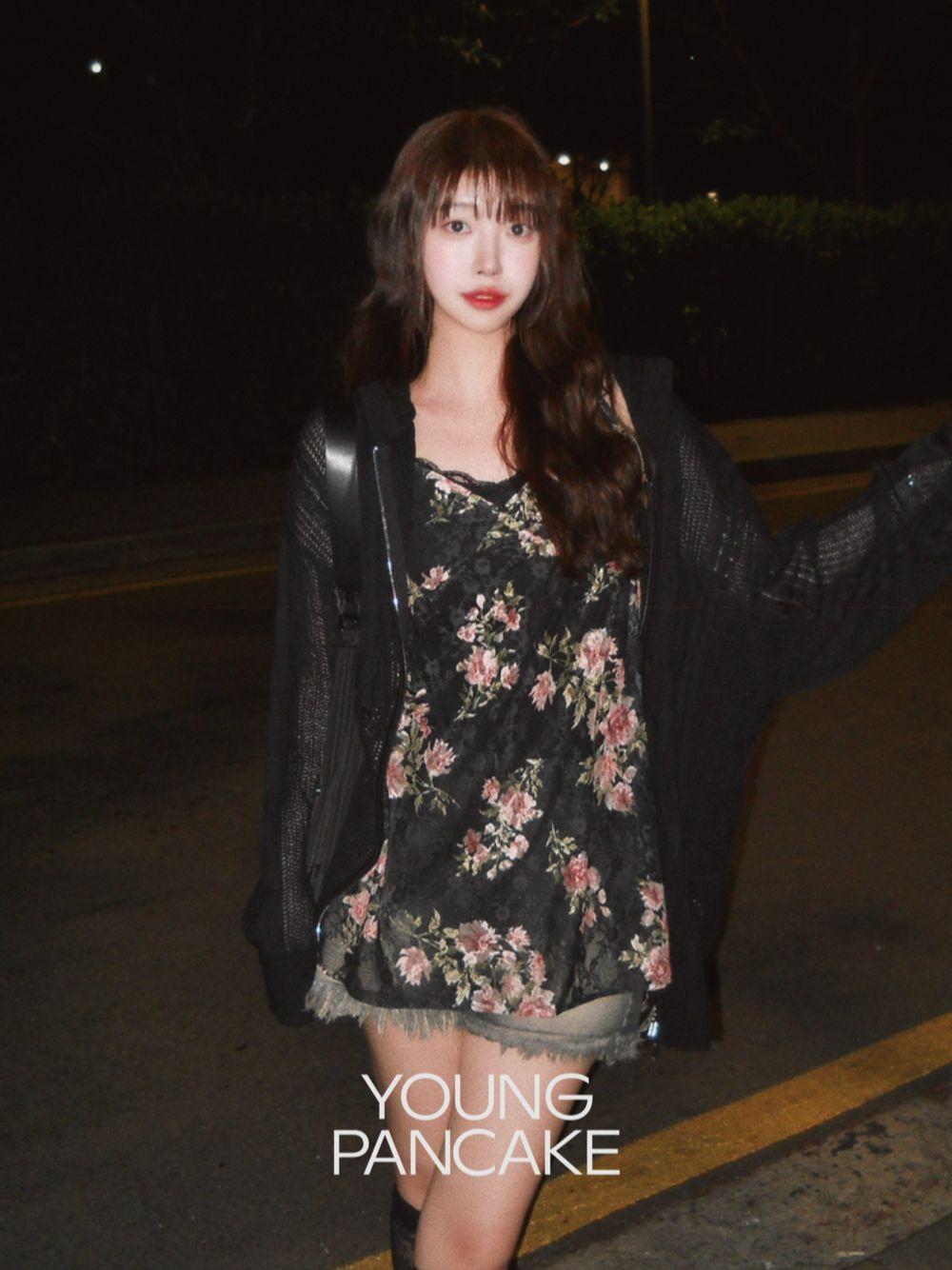 [당일출고] Ashrose seethrough slip onepiece