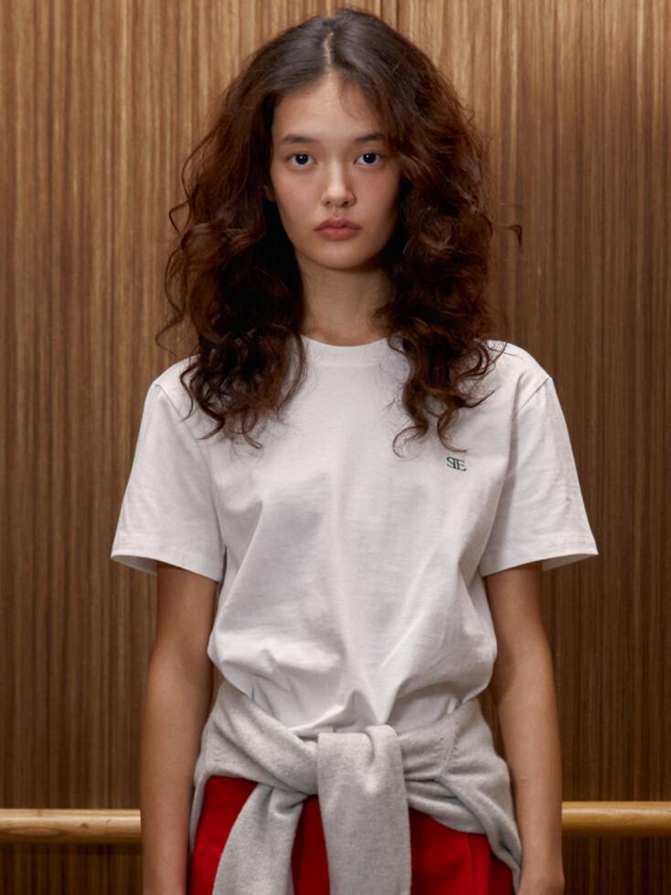 Colored Logo T-shirt (White)