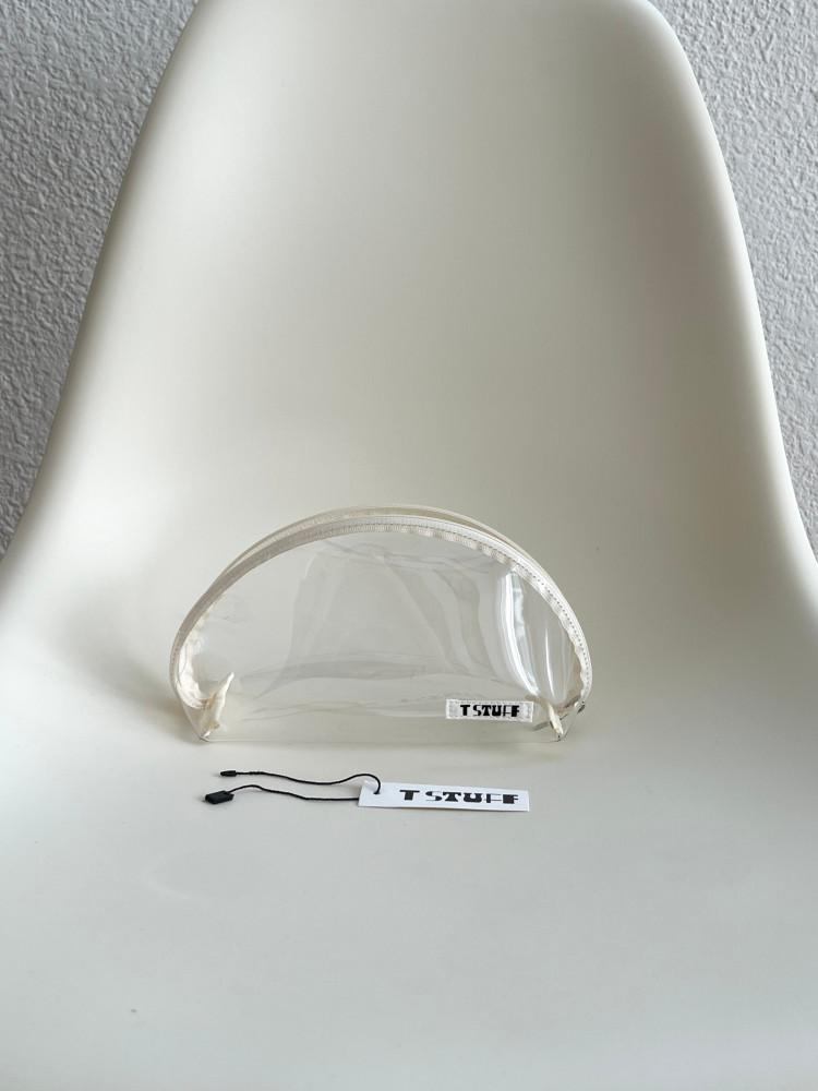 트윙클스터프, T STUFF 스터프 문파우치 투명 PVC 파우치