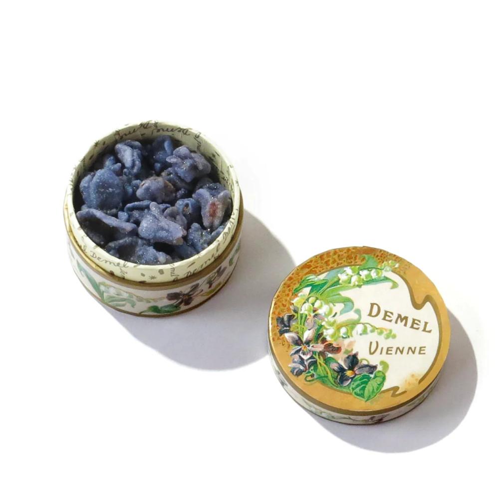 오스트리아 DEMEL 데멜 설탕에 절인 제비꽃 45g [원산지:상세설명에 표시]